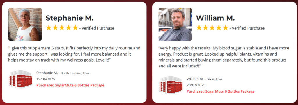 SugarMute Customer Reviews