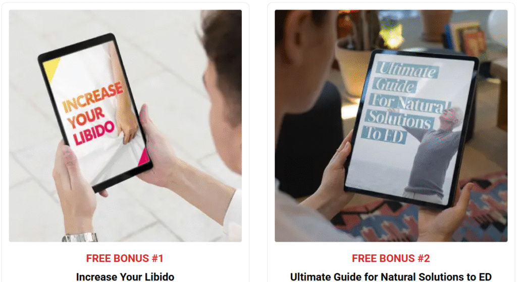 VitalRize Free Bonuses