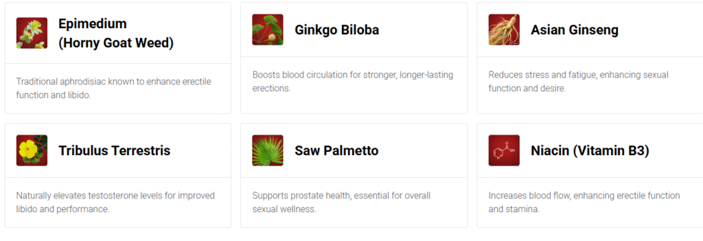 VitalRize Ingredients