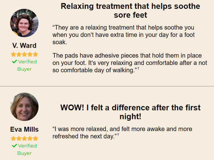Xitox Foot Pads Customer Reviews
