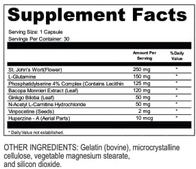 SharpEar Supplement Label