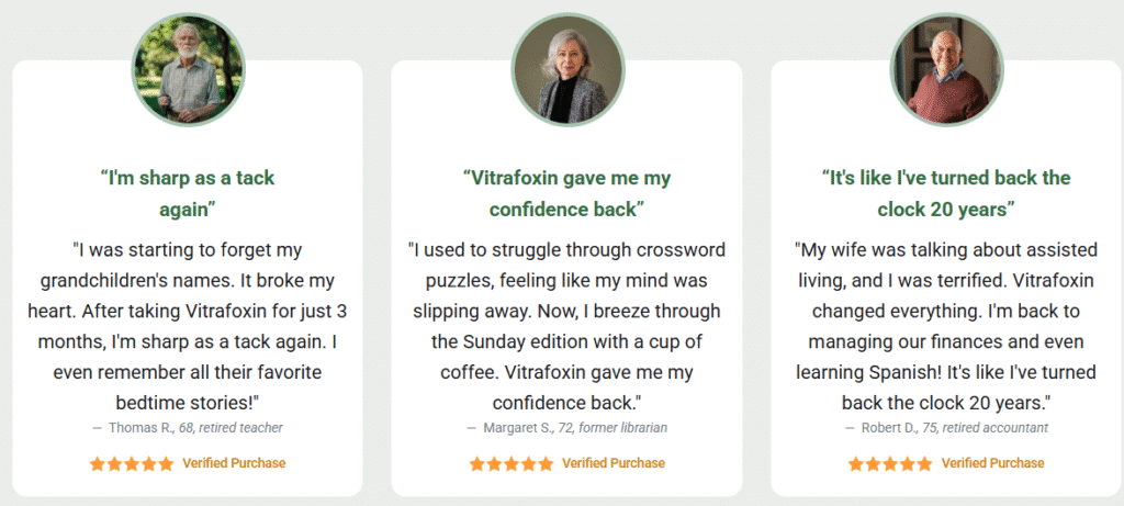 VitraFoxin Customer Reviews